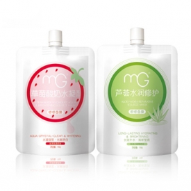 美即唧唧面膜怎么样 像布丁一样Q弹可爱的涂抹式面膜
