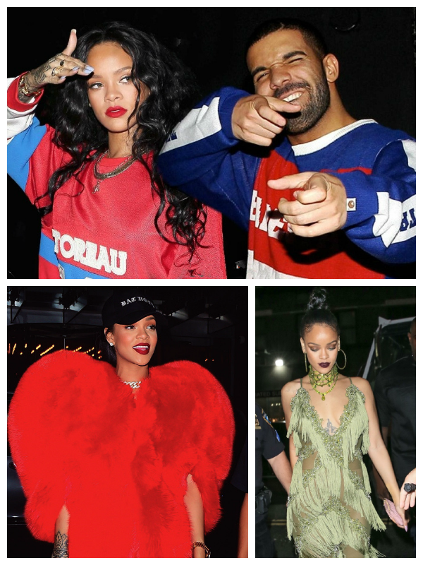 蕾哈娜rihanna最新街拍 订婚后女神美出新高