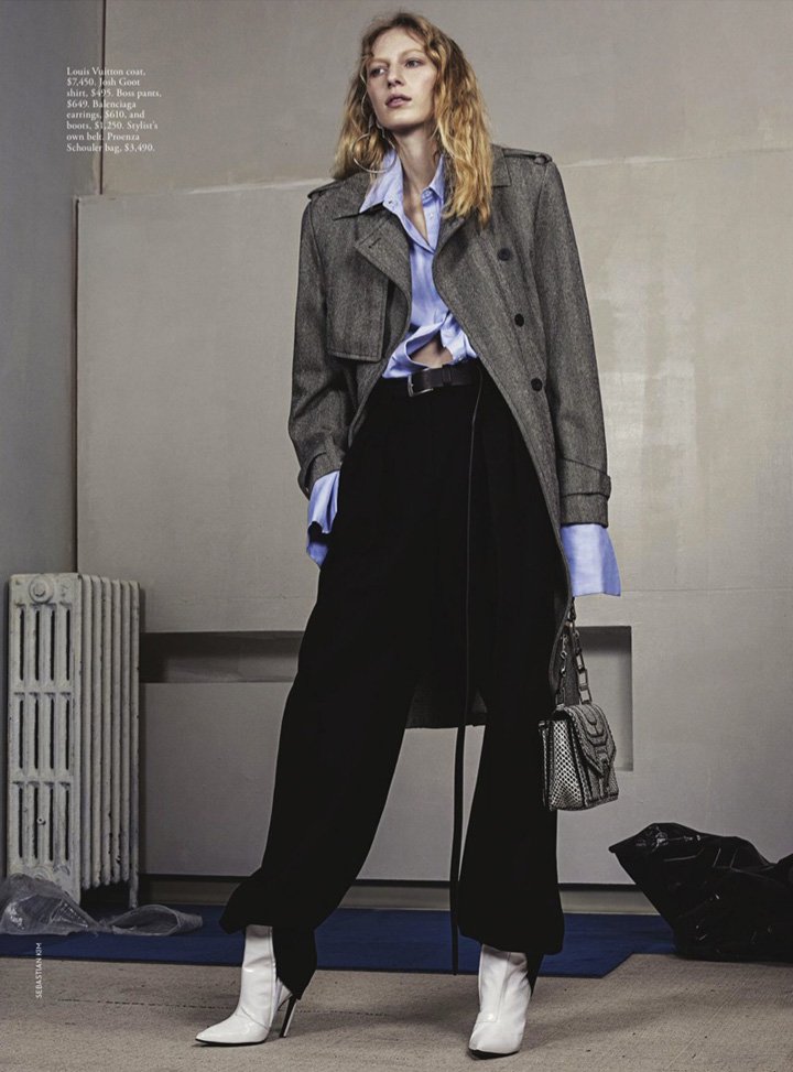 超模Julia Nobis 演绎《Vogue》杂志澳大利亚版