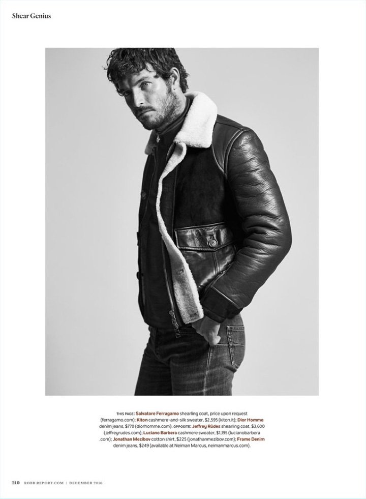 帅气大叔Justice Joslin 演绎《Robb Report》杂志美国版