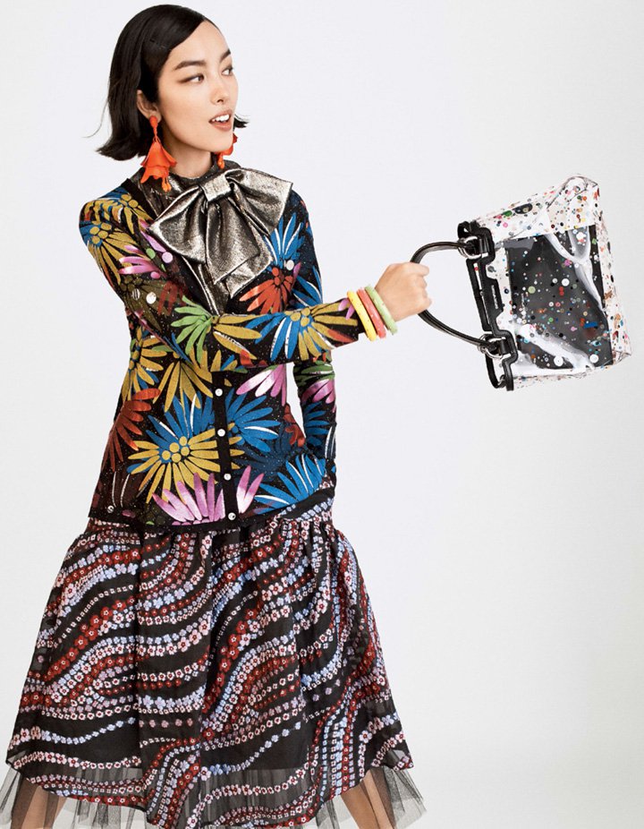 超模孙菲菲演绎2025《Vogue》时尚杂志美国版