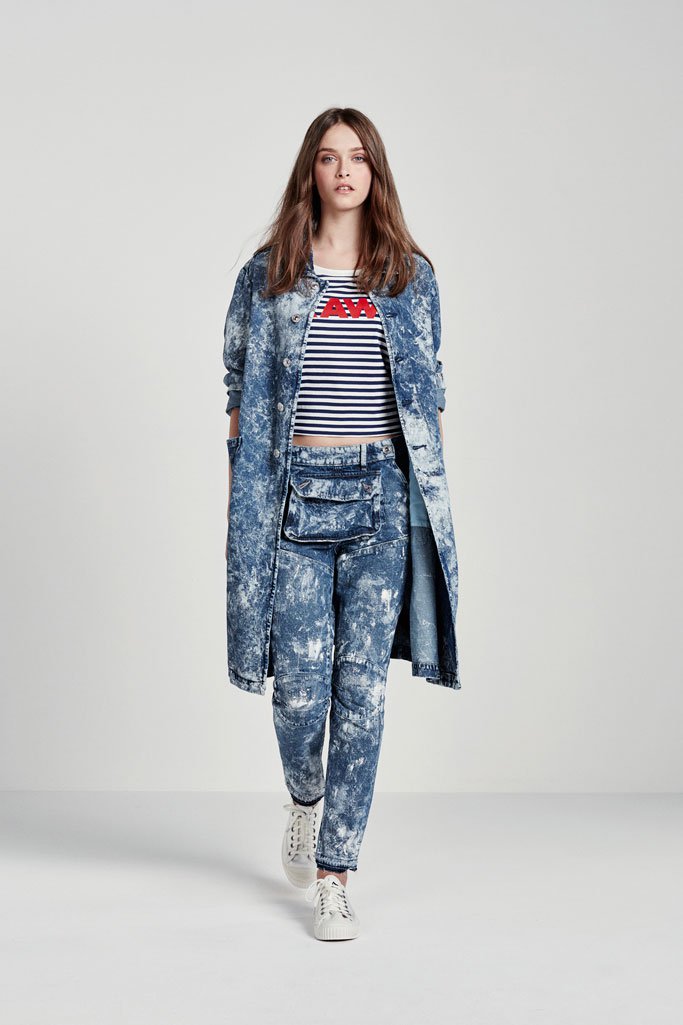 G-Star RAW 2025春夏丹宁系列品牌广告