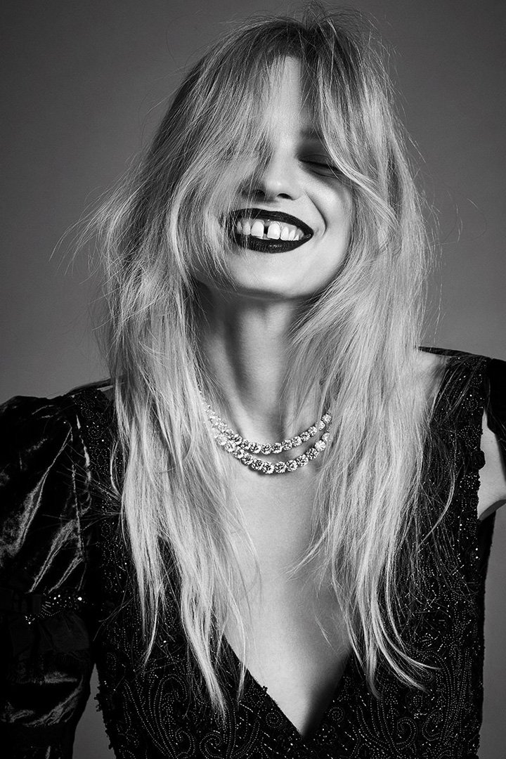 模特Natalia Siodmiak 演绎《Harper’s Bazaar》时尚杂志大片