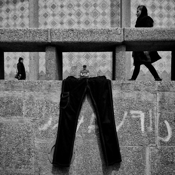 Masoud Gharaei街头摄影作品:伊朗