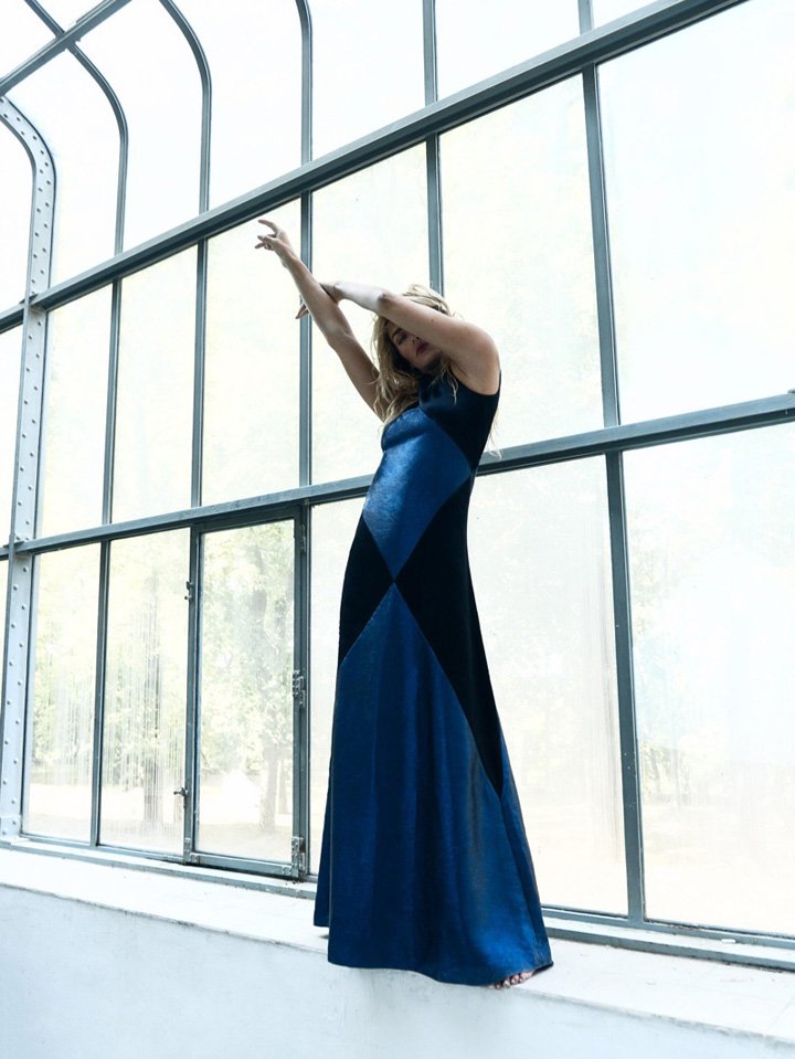 名模Tatana Kucharova《InStyle》杂志时尚写真大片