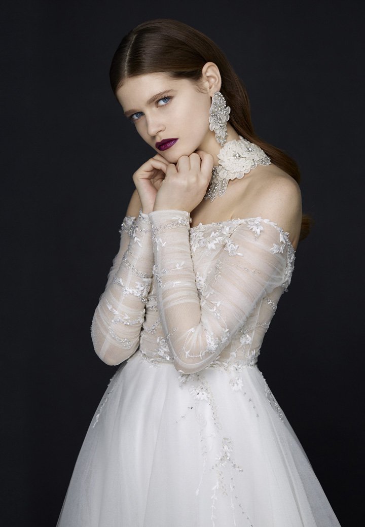 Alan Hannah 婚纱礼服系列大片