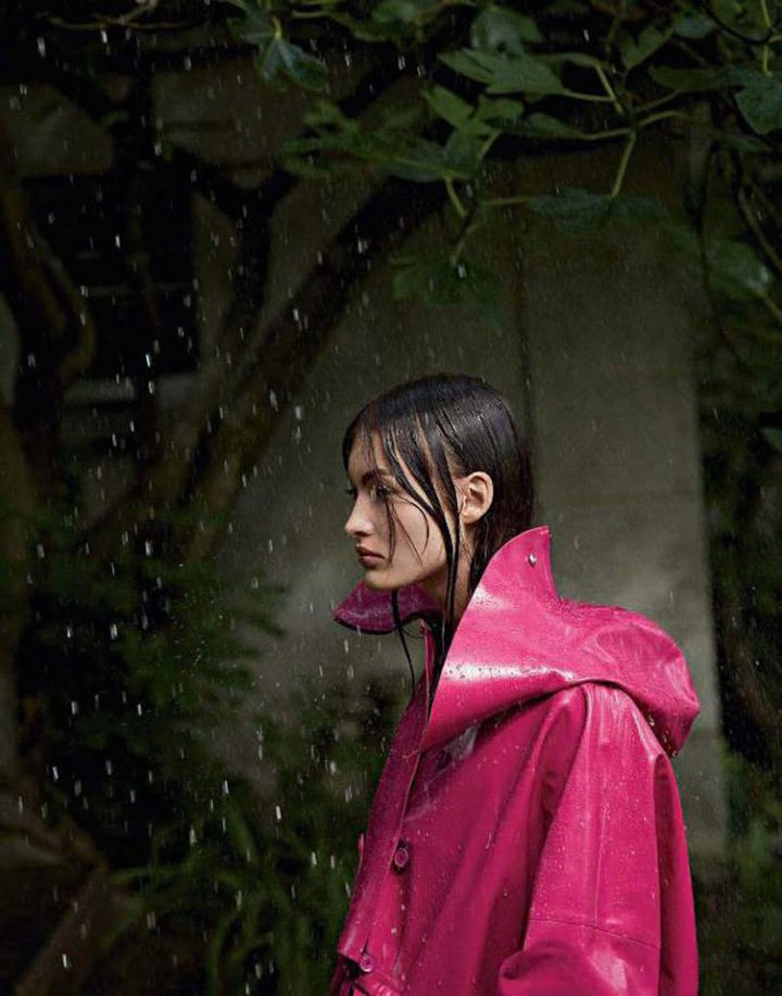 维秘天使超模Grace Elizabeth 演绎Vogue时尚杂志摄影大片