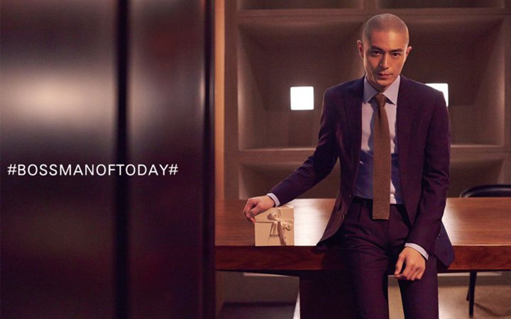 霍建华演绎BOSS男装时尚大片