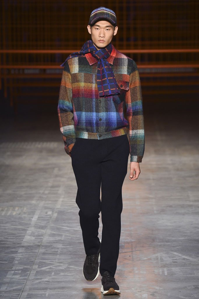Missoni（米索尼）2025米兰时装周男装时装发布会