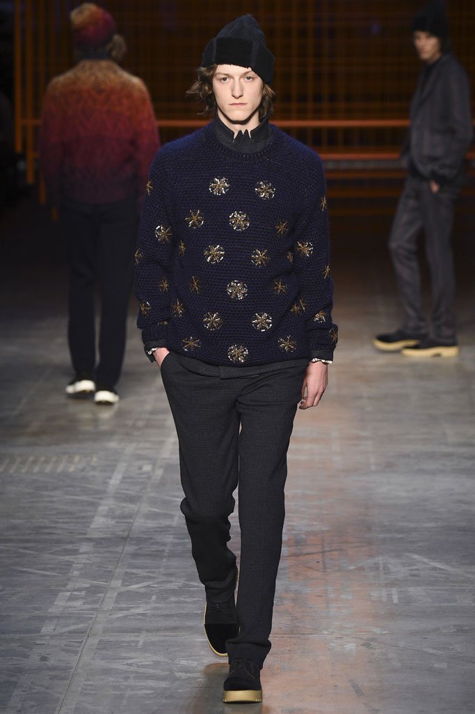 Missoni（米索尼）2025米兰时装周男装时装发布会