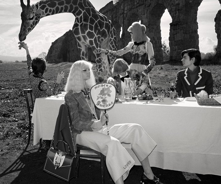 Gucci（古驰）2025春夏大片 罗马的狂野日夜