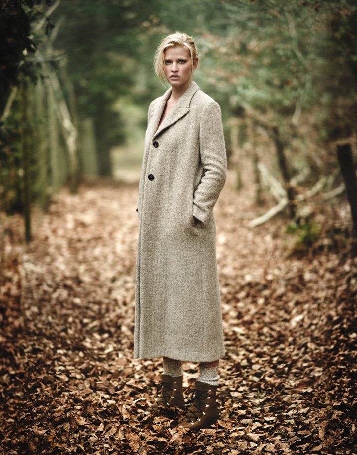 超模Lara Stone 演绎《The Edit》时尚杂志大片