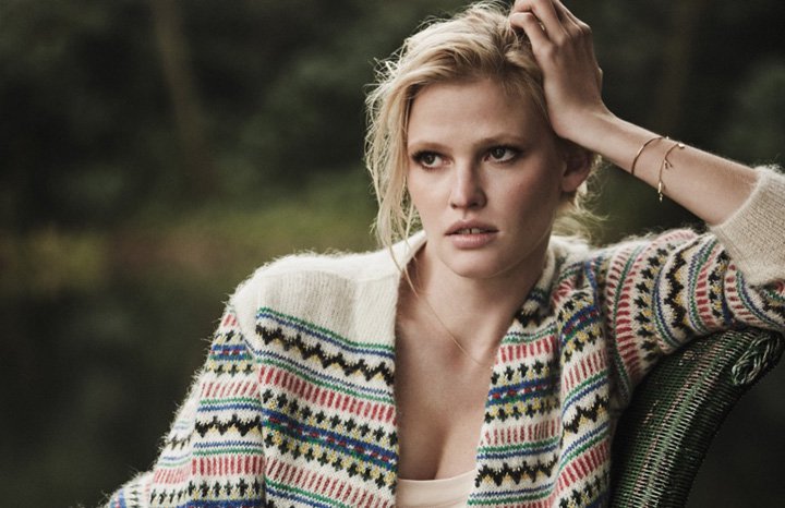 超模Lara Stone 演绎《The Edit》时尚杂志大片