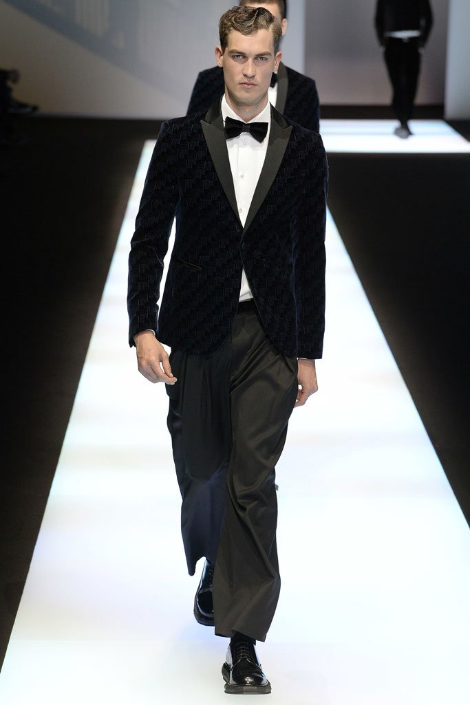 Emporio Armani 2025米兰时装周男装秀