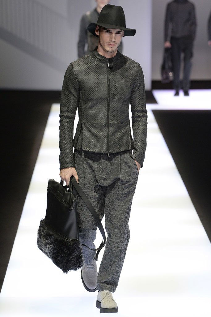 Emporio Armani 2025米兰时装周男装秀