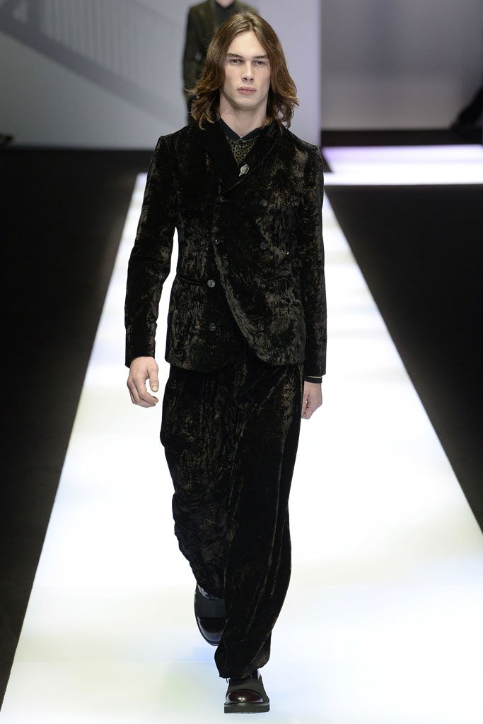 Emporio Armani 2025米兰时装周男装秀