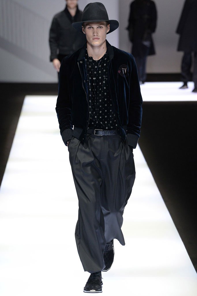 Emporio Armani 2025米兰时装周男装秀