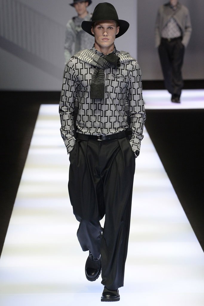 Emporio Armani 2025米兰时装周男装秀