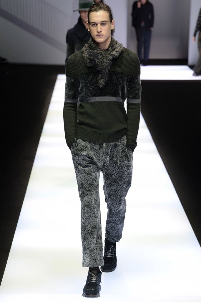 Emporio Armani 2025米兰时装周男装秀