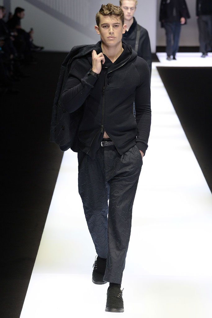 Emporio Armani 2025米兰时装周男装秀