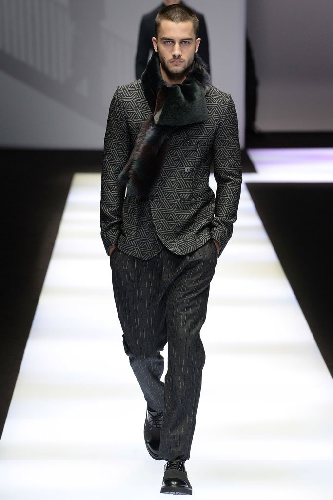 Emporio Armani 2025米兰时装周男装秀