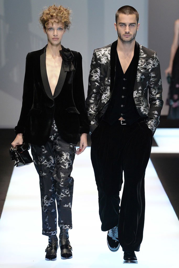 Emporio Armani 2025米兰时装周男装秀