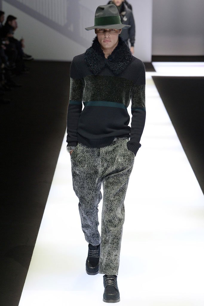 Emporio Armani 2025米兰时装周男装秀