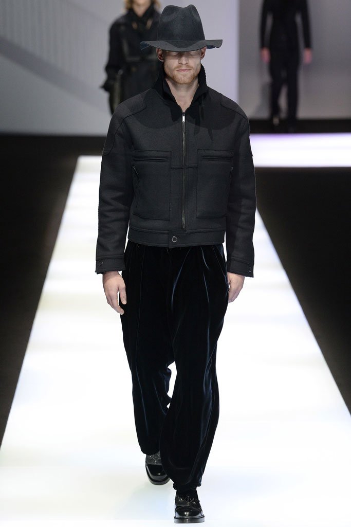 Emporio Armani 2025米兰时装周男装秀