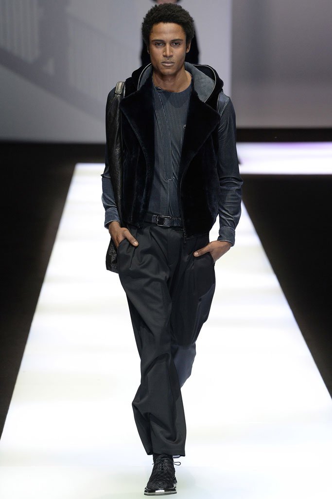 Emporio Armani 2025米兰时装周男装秀