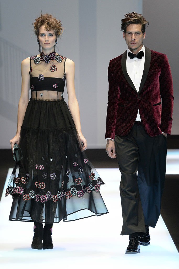 Emporio Armani 2025米兰时装周男装秀