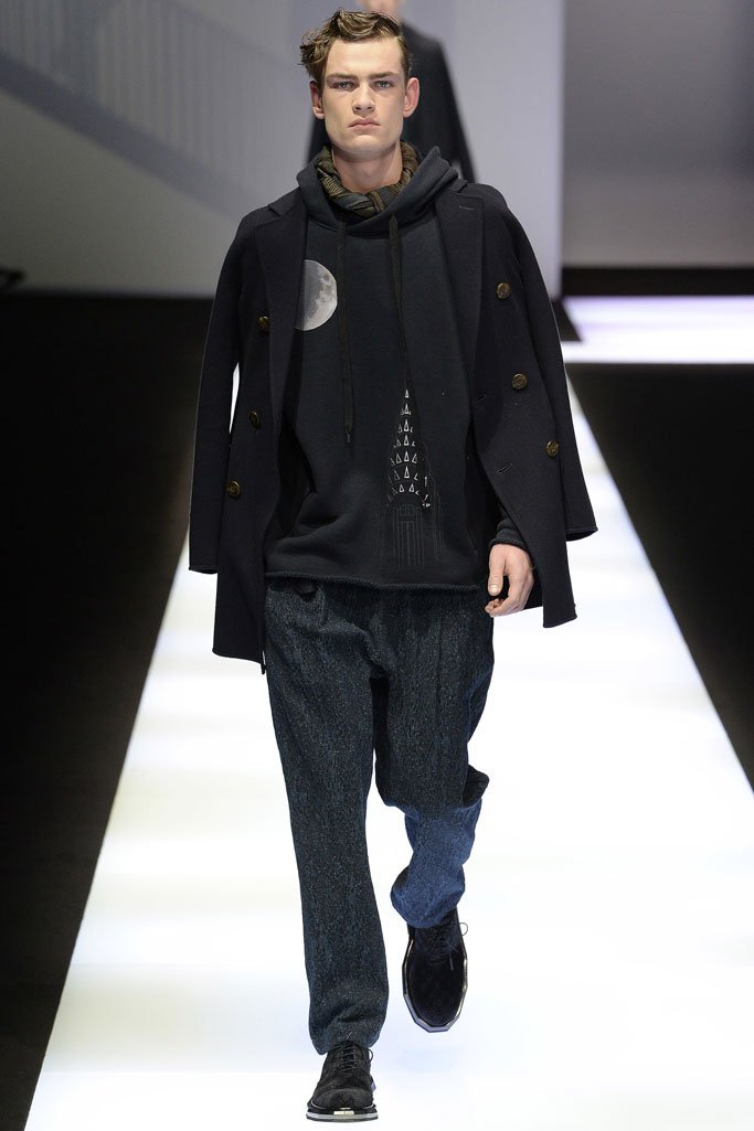 Emporio Armani 2025米兰时装周男装秀