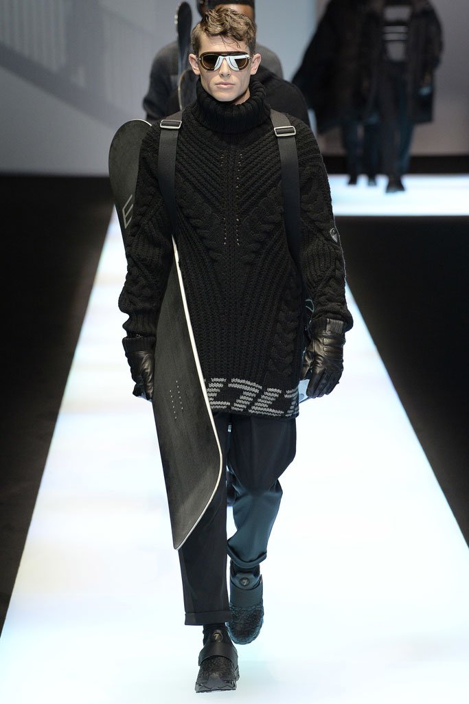 Emporio Armani 2025米兰时装周男装秀