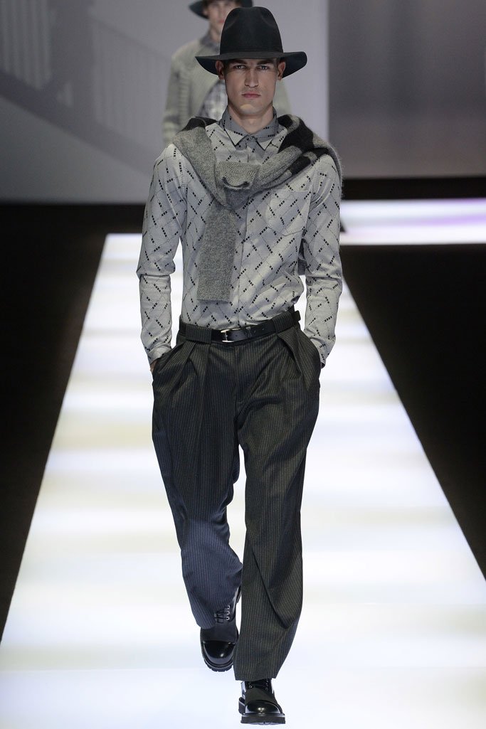 Emporio Armani 2025米兰时装周男装秀