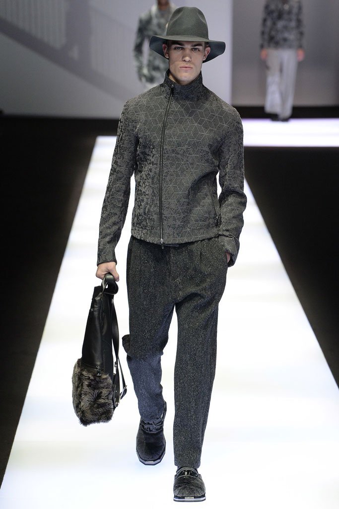 Emporio Armani 2025米兰时装周男装秀