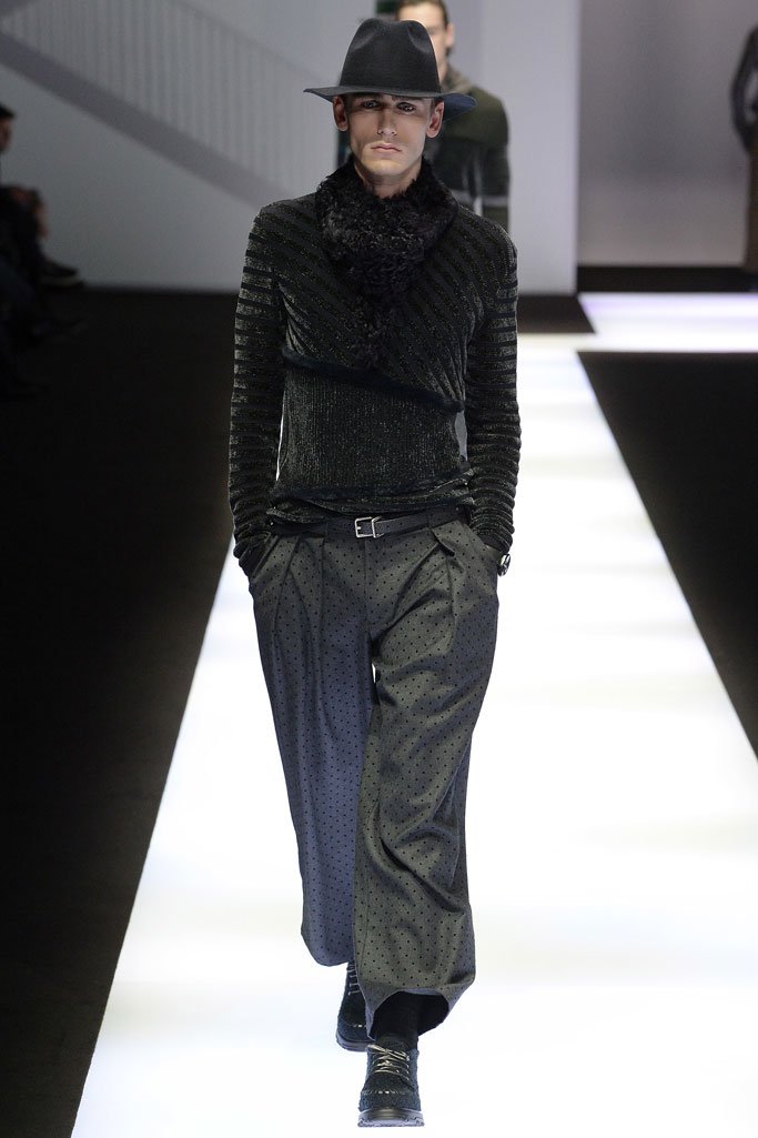 Emporio Armani 2025米兰时装周男装秀