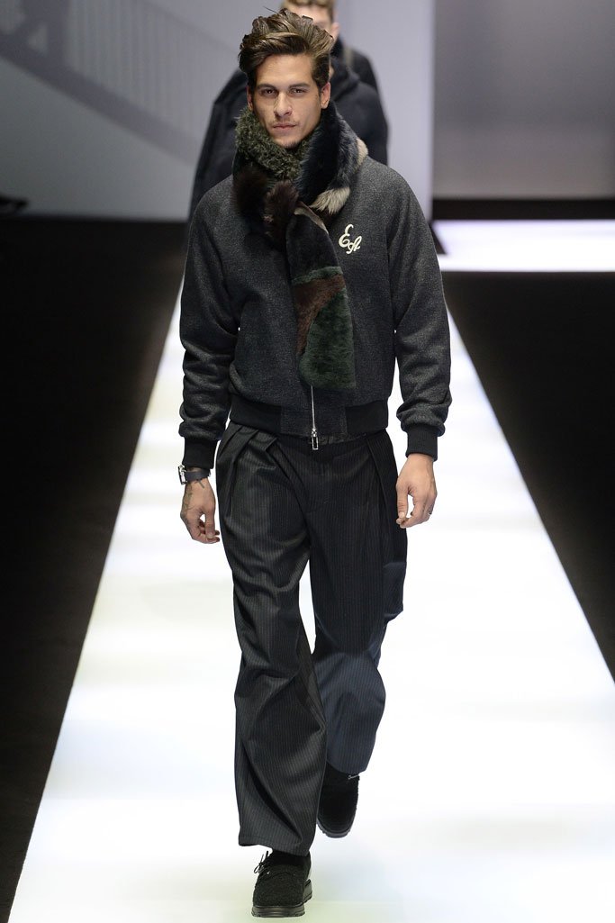 Emporio Armani 2025米兰时装周男装秀