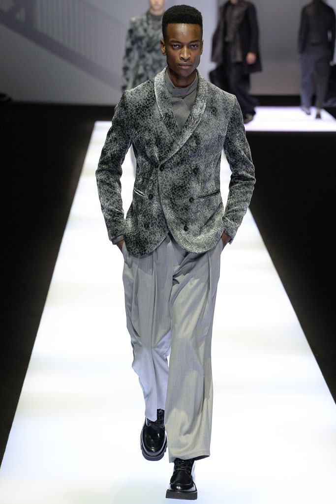 Emporio Armani 2025米兰时装周男装秀