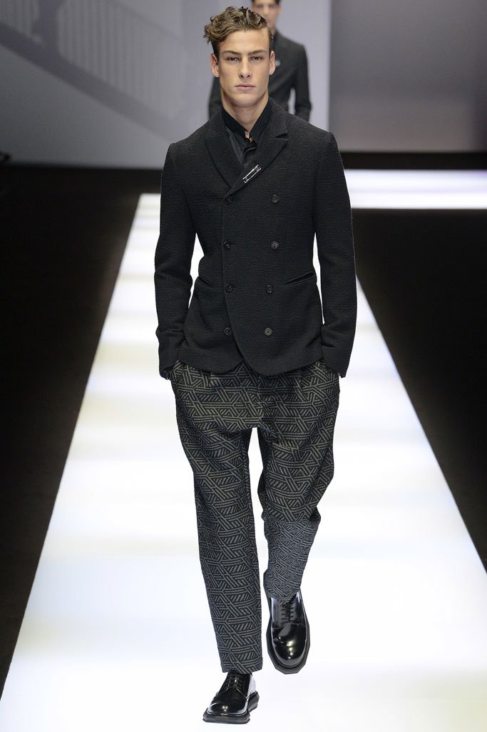 Emporio Armani 2025米兰时装周男装秀