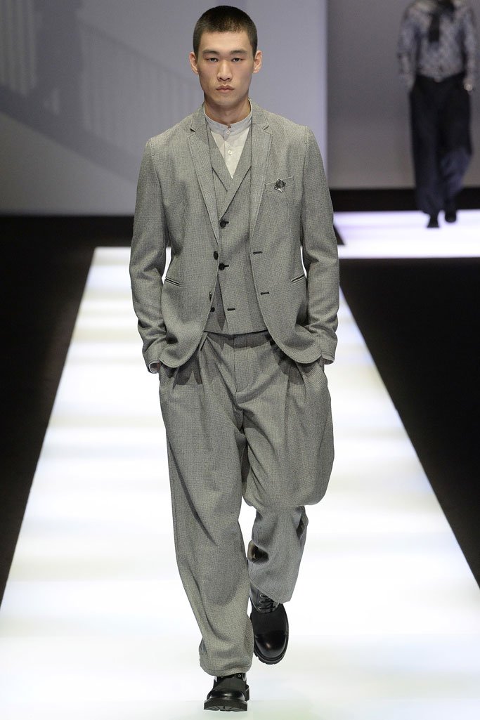 Emporio Armani 2025米兰时装周男装秀