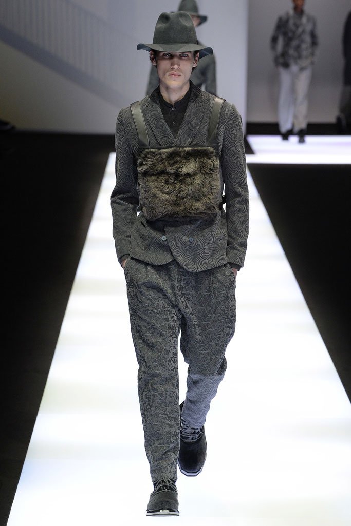Emporio Armani 2025米兰时装周男装秀
