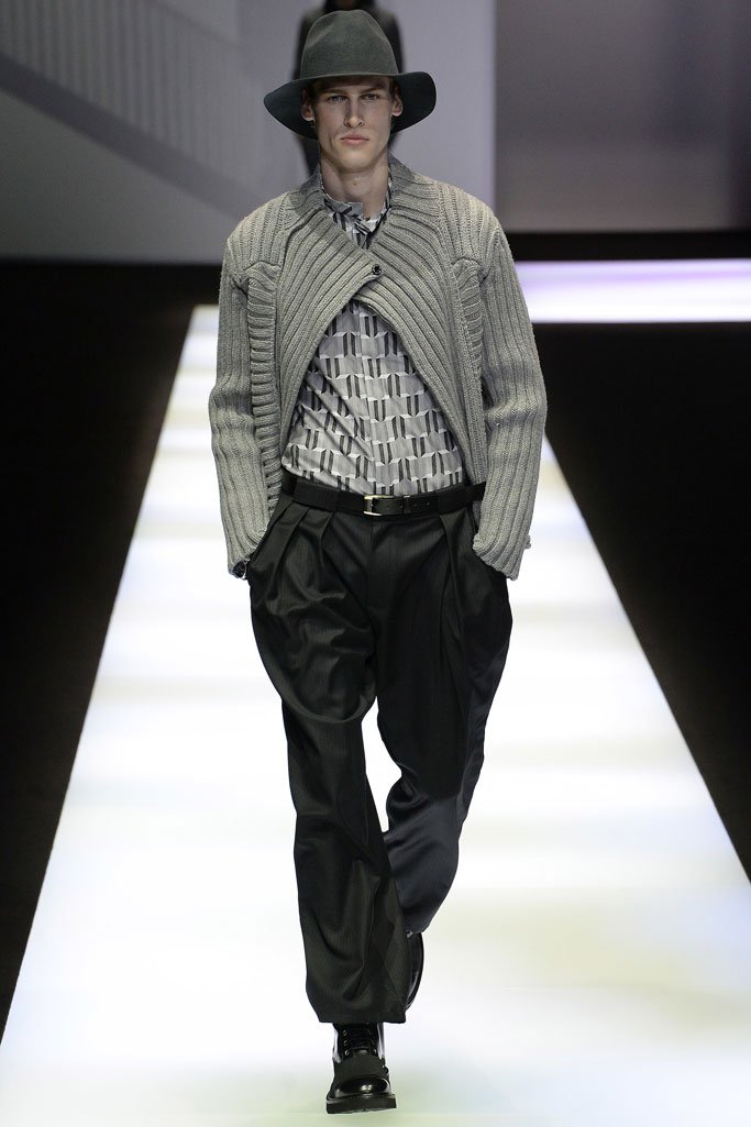 Emporio Armani 2025米兰时装周男装秀