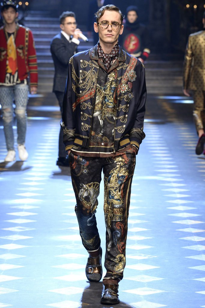 Dolce & Gabbana（杜嘉班纳）2025米兰时装周男装秀