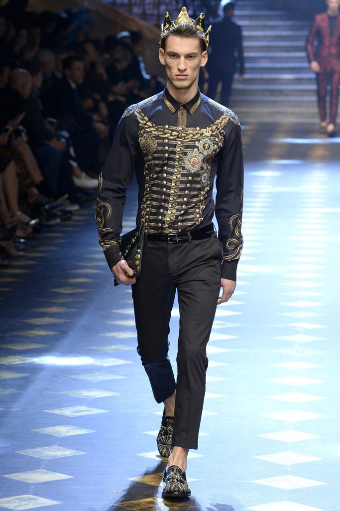 Dolce & Gabbana（杜嘉班纳）2025米兰时装周男装秀