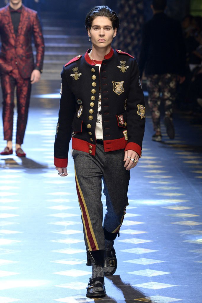 Dolce & Gabbana（杜嘉班纳）2025米兰时装周男装秀