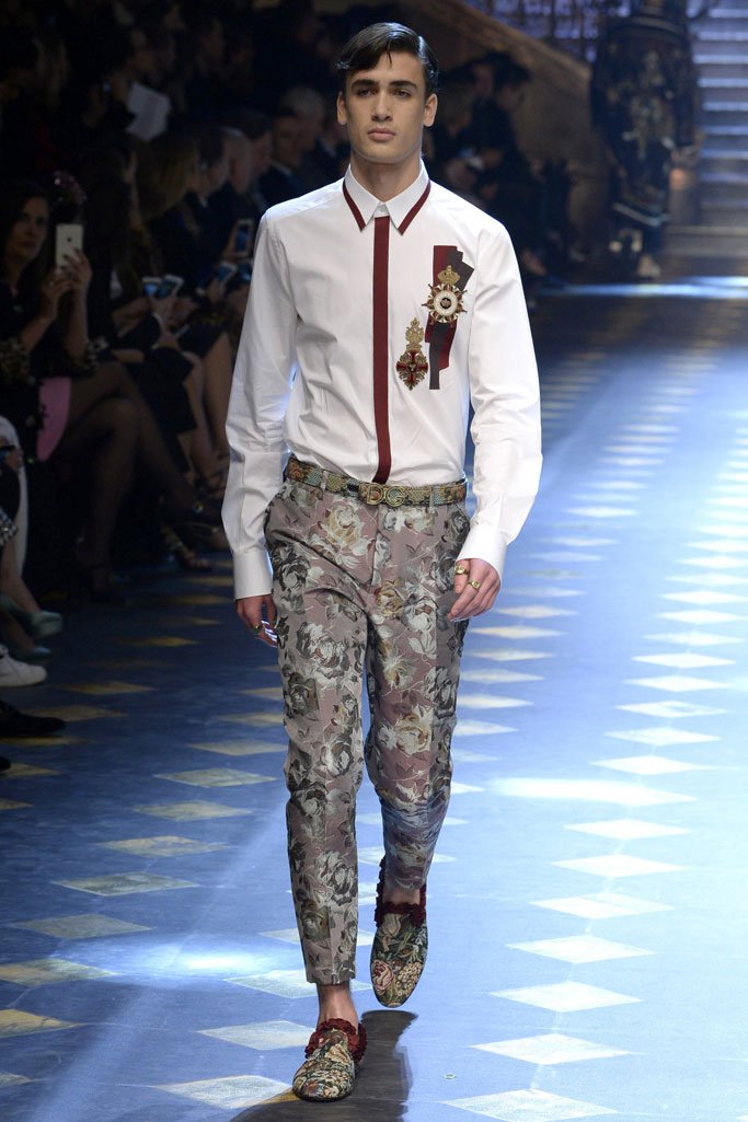 Dolce & Gabbana（杜嘉班纳）2025米兰时装周男装秀