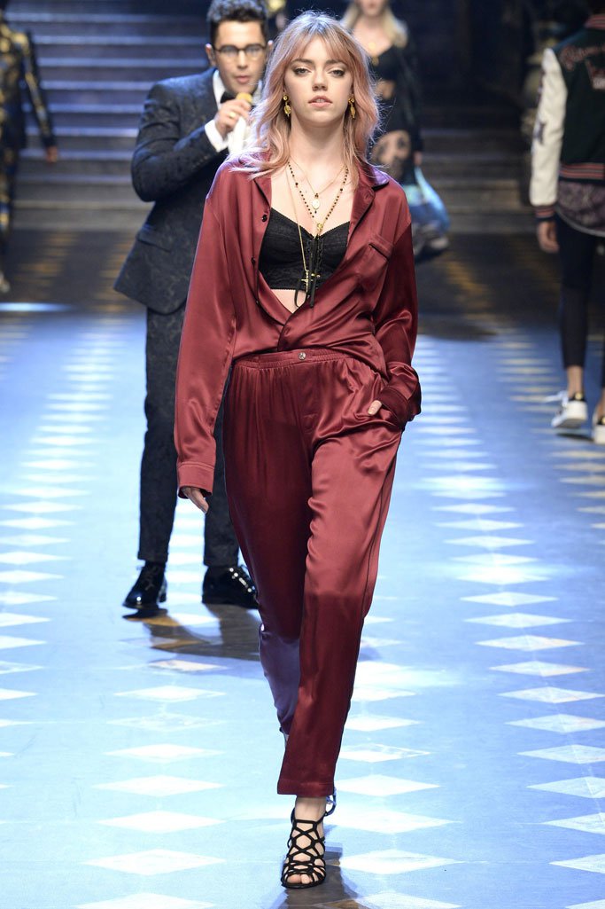 Dolce & Gabbana（杜嘉班纳）2025米兰时装周男装秀