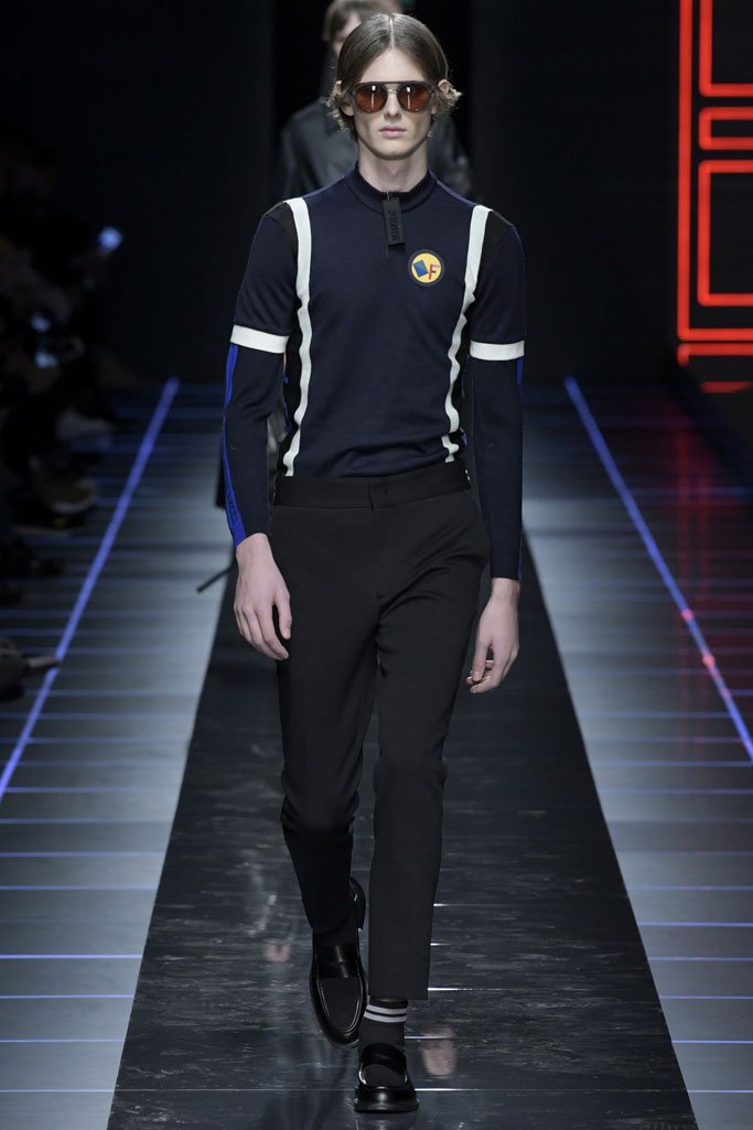 Fendi（芬迪）2025米兰时装周男装秀