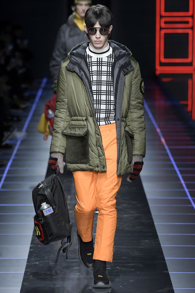 Fendi（芬迪）2025米兰时装周男装秀