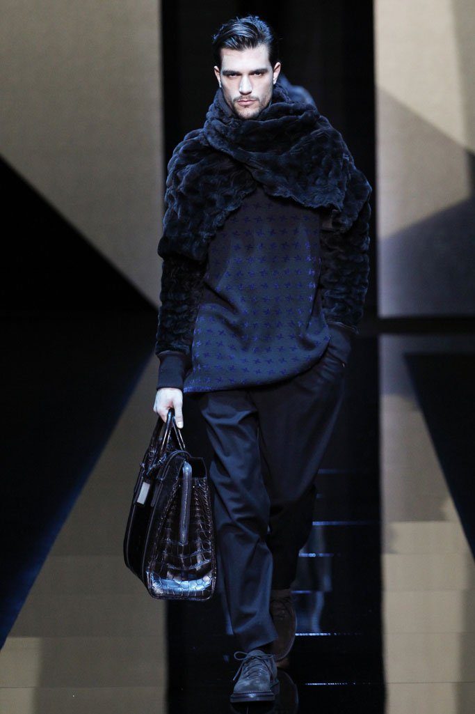 Giorgio Armani（乔治·阿玛尼）2025米兰时装周男装秀