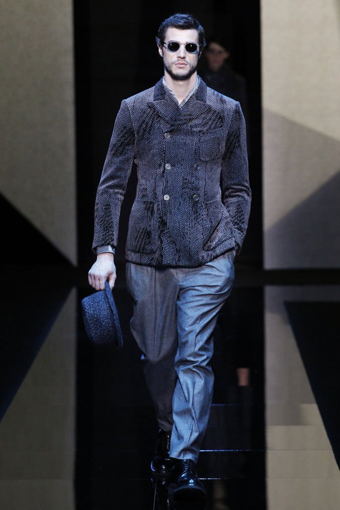 Giorgio Armani（乔治·阿玛尼）2025米兰时装周男装秀